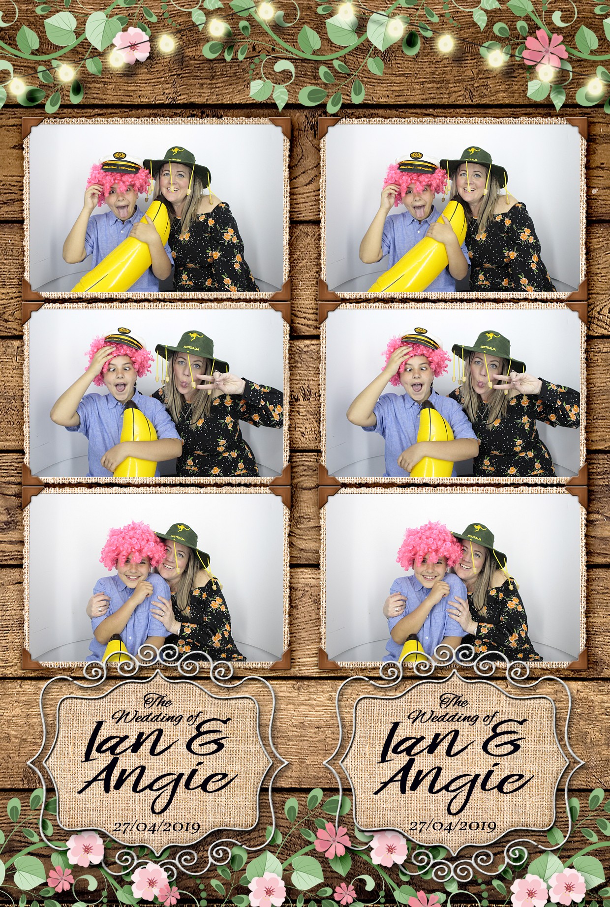 Ian & Angie’s wedding  | View more photos from the event at gallery.myphotoboothexperience.co.uk/u/MyPhotoBoothExperienceLtd/Ian-Angie’s-wedding